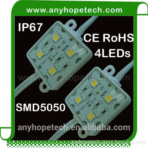 High energy saving 5050smd 4leds warm white led street light module